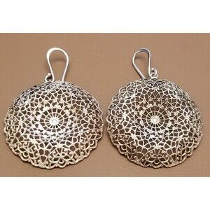 Sterling Silver Filigree Earrings